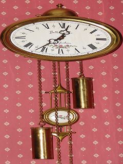 Burgunder Uhr (Nachbau)